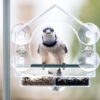 BirdClose Chalet window bird feeder outdoor 2