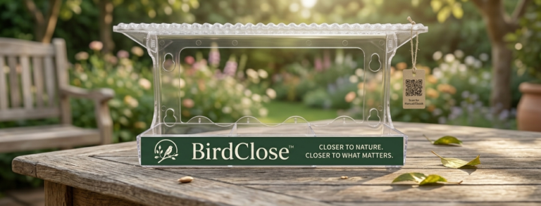 BirdClose Haven window bird feeder outdoor 2