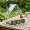 BirdClose Lodge window bird feeder outdoor